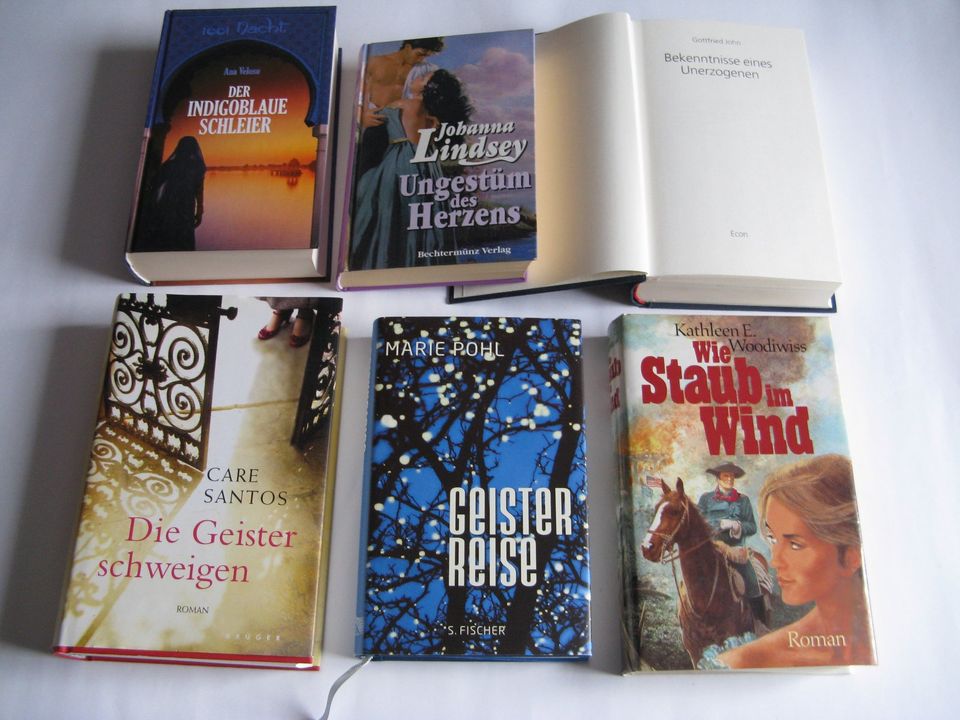 Bücher Romane, Konvolut 6 Stück (Nr. 33) in Waldbrunn