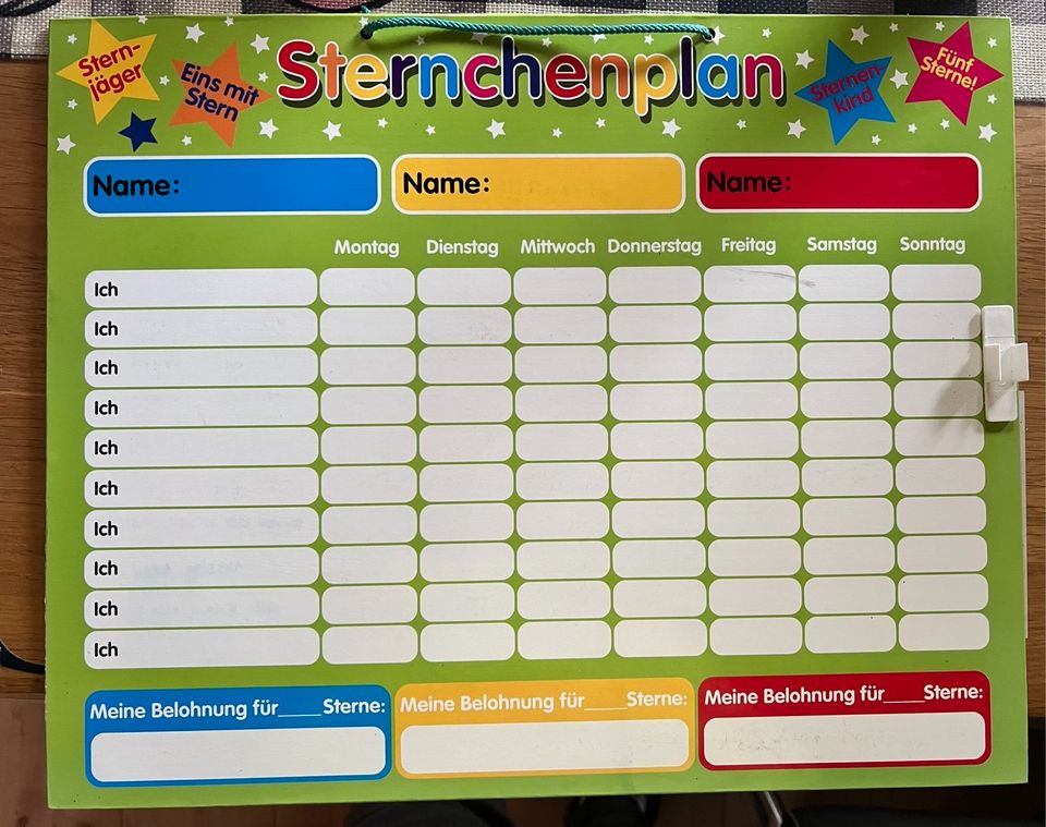 Sternchenplan magnetisch in Niedenstein