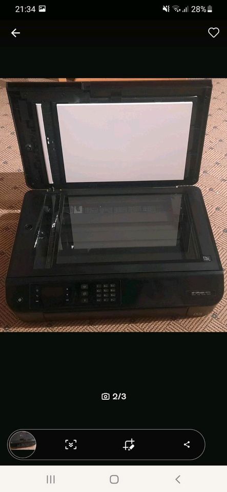 HP Officejet 4632  Drucker Scanner & Fax in Schweinfurt
