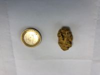 Goldnugget Lappland 20,85 g echt natur Goldstück Goldklumpen Nordrhein-Westfalen - Rahden Vorschau