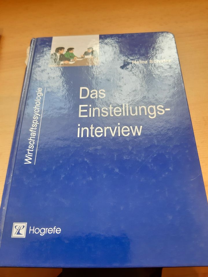 Buch Das Einstellungsinterview in Schauenburg