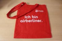 Air Berlin rote Jutetasche ICH BIN AIRBERLINER | Stoffbeutel NEU Berlin - Mitte Vorschau