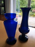 Antikes Glas antike Vase blau mit Abriss Abrissglas mundgeblasen München - Ramersdorf-Perlach Vorschau