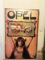 Opel Motorwagen Werbeschild Sachsen - Neukieritzsch Vorschau