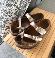 Original Birkenstock Mayari Sandalen Zehentrenner weit 36 Damen Niedersachsen - Langenhagen Vorschau