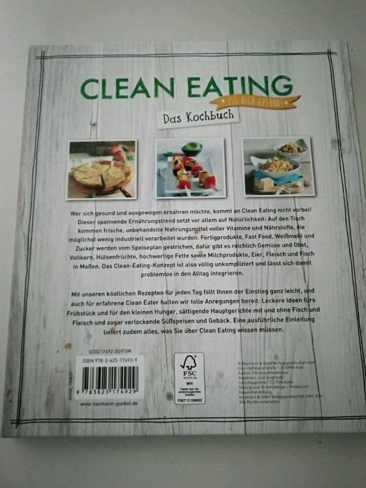 Clean Eating - Das Kochbuch / Iss dich gesund! in Essen