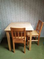 kleiner Tisch und 2 Stühle zu verschenken Münster (Westfalen) - Centrum Vorschau