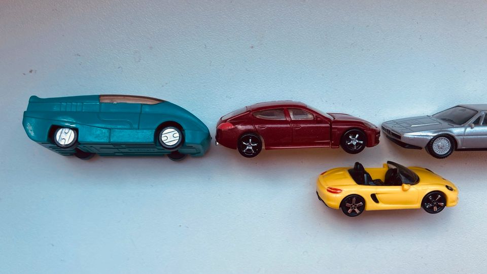 Vintage 5x Auto Mini Herpa BMW Porsche Ü-Ei W. Germany Sammler in Frankfurt am Main