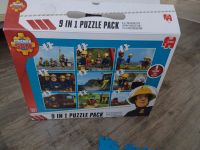 Feuerwehrmann Sam Puzzle 9in1 Bundle Fireman Sam + Figuren Kinder Sachsen-Anhalt - Burg Vorschau