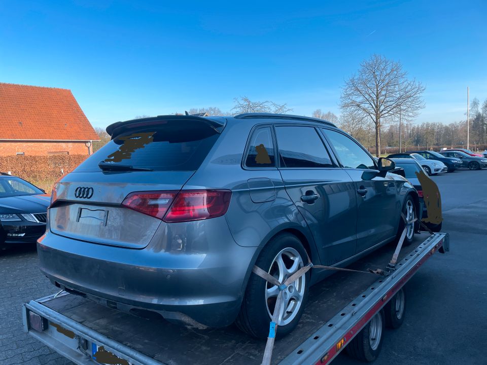 Audi A3 8V Tür Vorne Hinten rechts links Heckklappe LX7R Grau in Herten