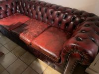 Chesterfield 3-Sitzer Sofa in rot-braun Nordrhein-Westfalen - Mülheim (Ruhr) Vorschau