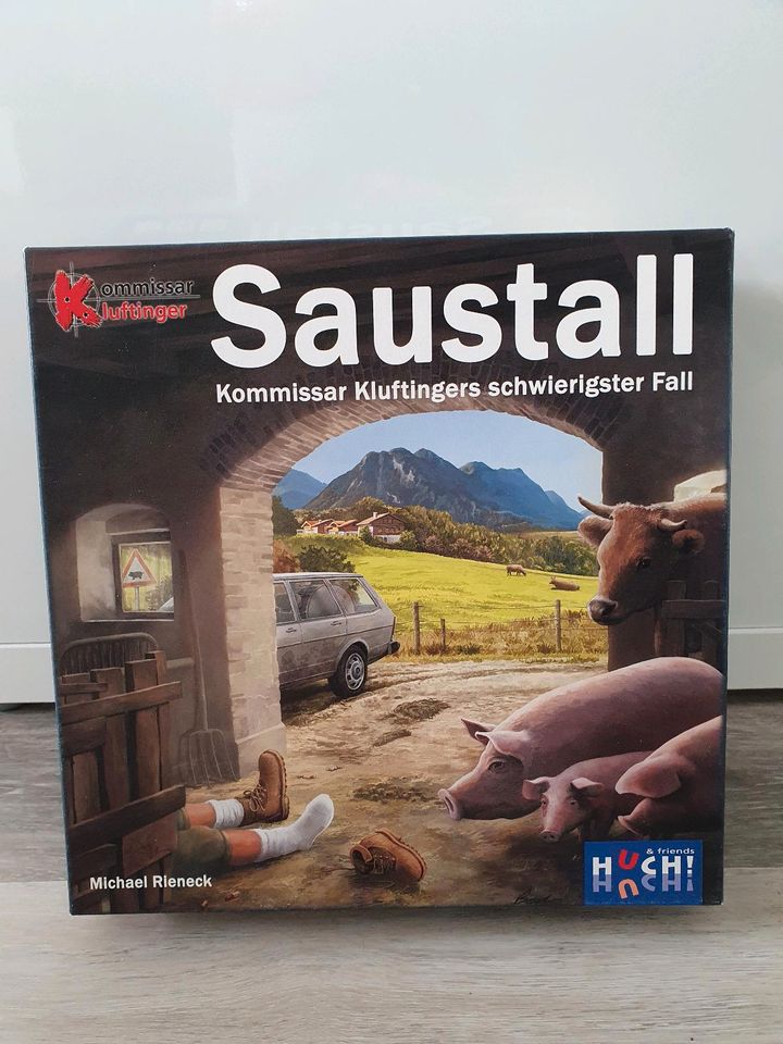 Brettspiel Saustall - Kommissar Kluftingers schwierigster Fall in Bad Rappenau