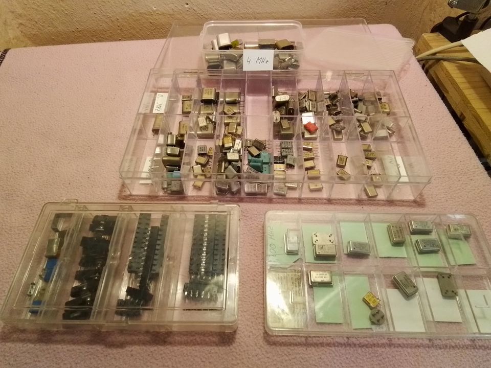 Quarze, Amateurfunk, CB-Funk, Konvolut, Sortiment, Oszillator in Dormagen