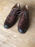 Clarks Herrenschuhe braun Vintage mit budapester Muster, Größe 42 Hessen - Pohlheim Vorschau