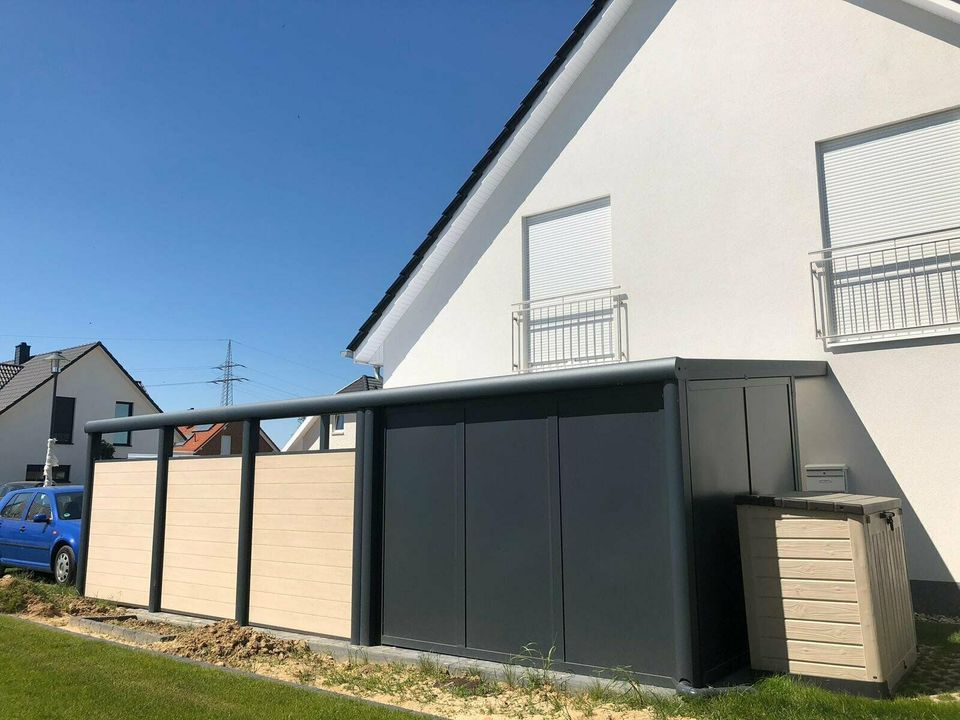 Terrassendach Aludach Überdachung Wintergarten Carport in Minden