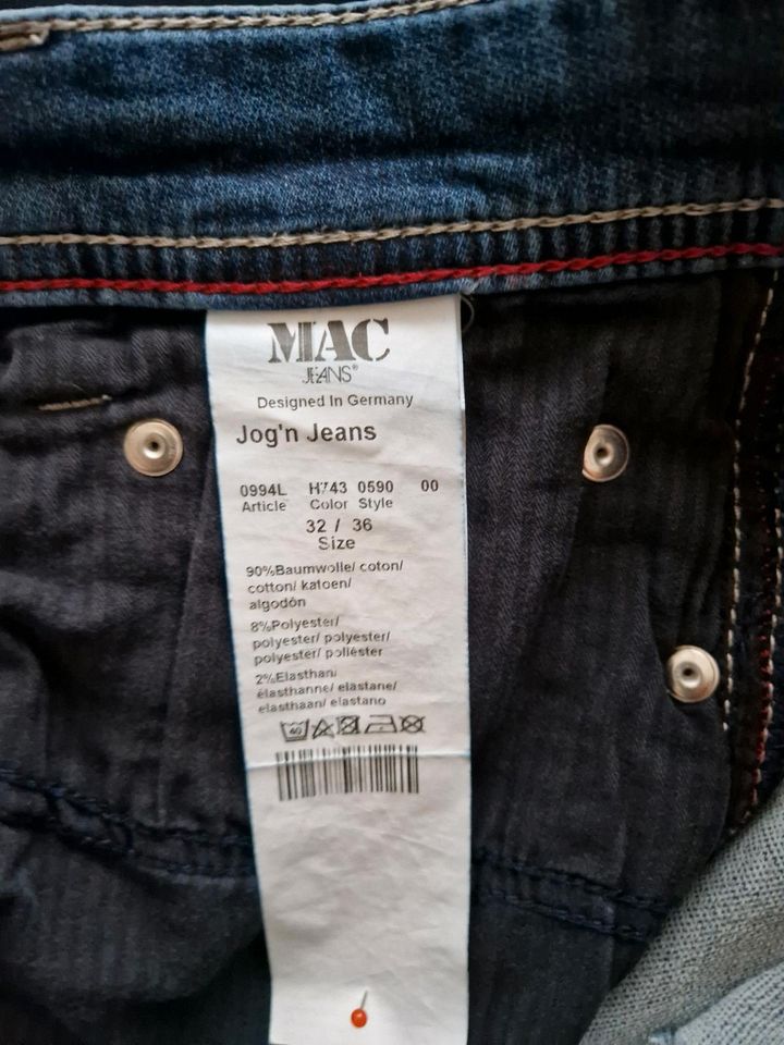 MACJEANS Herren Gr 32/36 in Birken-Honigsessen