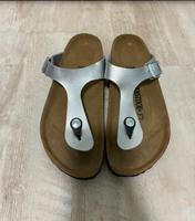 Birkenstock Gizeh Silber 38/ Schmal, NEU Niedersachsen - Aerzen Vorschau