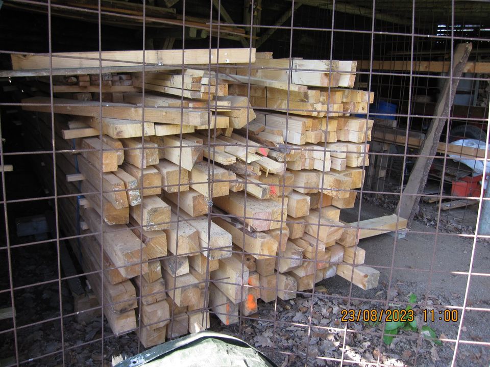 Holz z. Bauen/Bretter  u.Kanthölzer (Fichte) Carport / Heimwerker in Dahlem