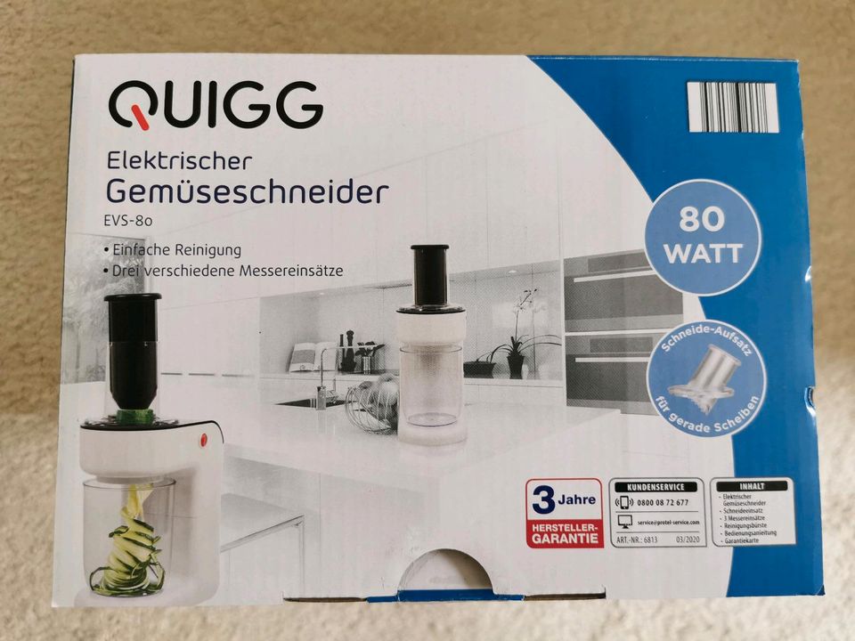 Gemüseschneider elektrisch, Quigg in Flensburg