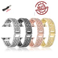 Edelstahl Bling Apple Watch Armband Mit Strass Glitzer 38 40 41 Nordrhein-Westfalen - Meinerzhagen Vorschau