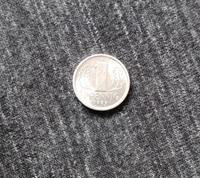 1 Pfennig von 1989 DDR - Münze Alu - Geprägt in Berlin Bayern - Marktsteft Vorschau