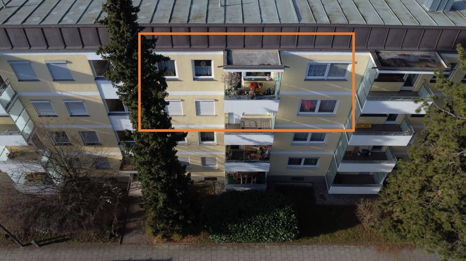 Kapitalanlage - Helle, ruhige 2-Zimmer-Wohnung mit Balkon in München