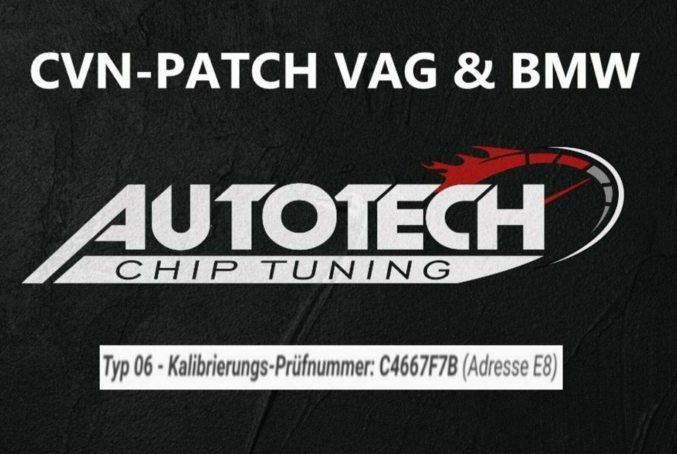 CVN - Patch Anpassung VAG & BMW Tuning wird „unsichtbar“ für TÜV in Seddiner See