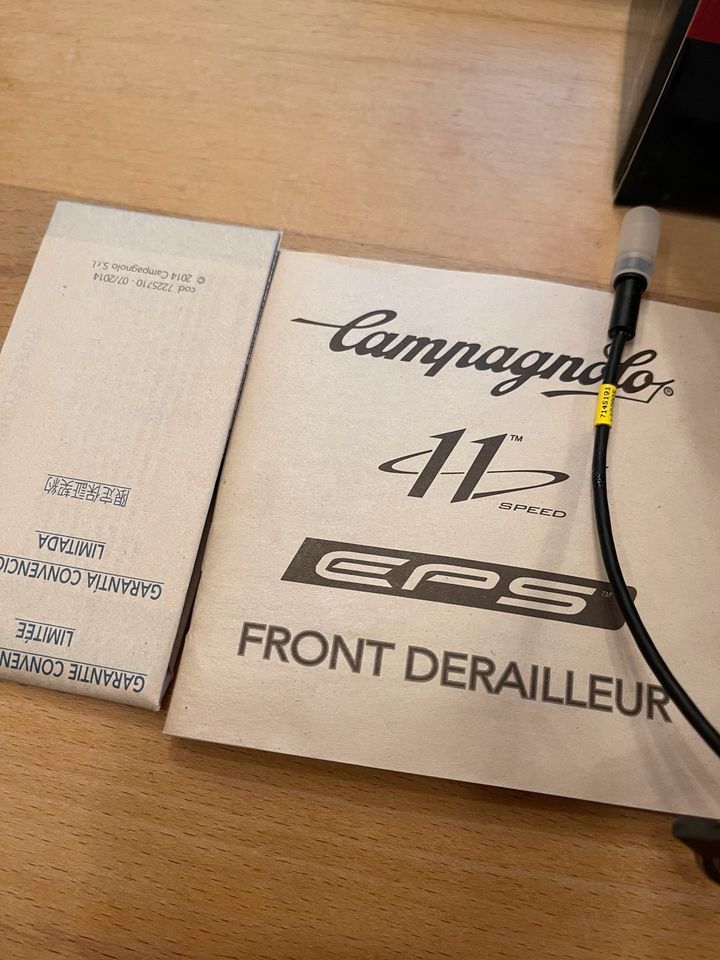 Campagnolo Umwerfer Record EPS 2x11 Anlöt FD15-RE2BEPS in Offenbach