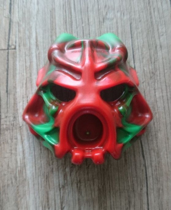 LEGO Bionicle Maske - Hau Nuva ( Poisoned - Red Forehead ) in Goch