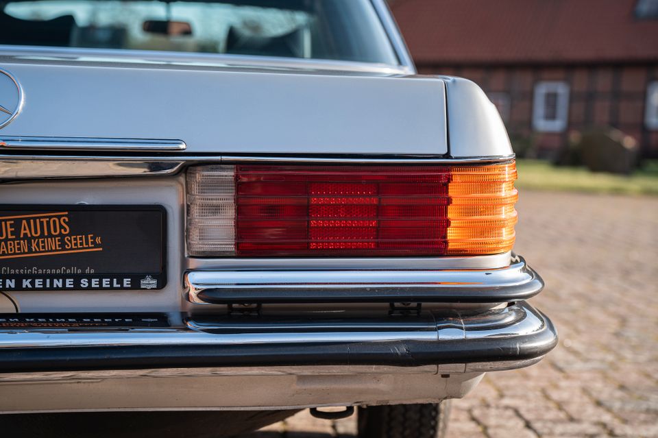 1975 Mercedes 280SE, W116, Astralsilber, Klima, el. Fenster in Lachendorf