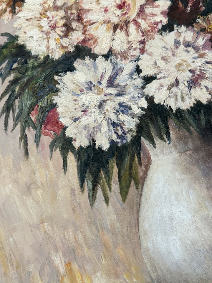 Gemälde Blumen in Vase, Willy Rochler in Rodenberg