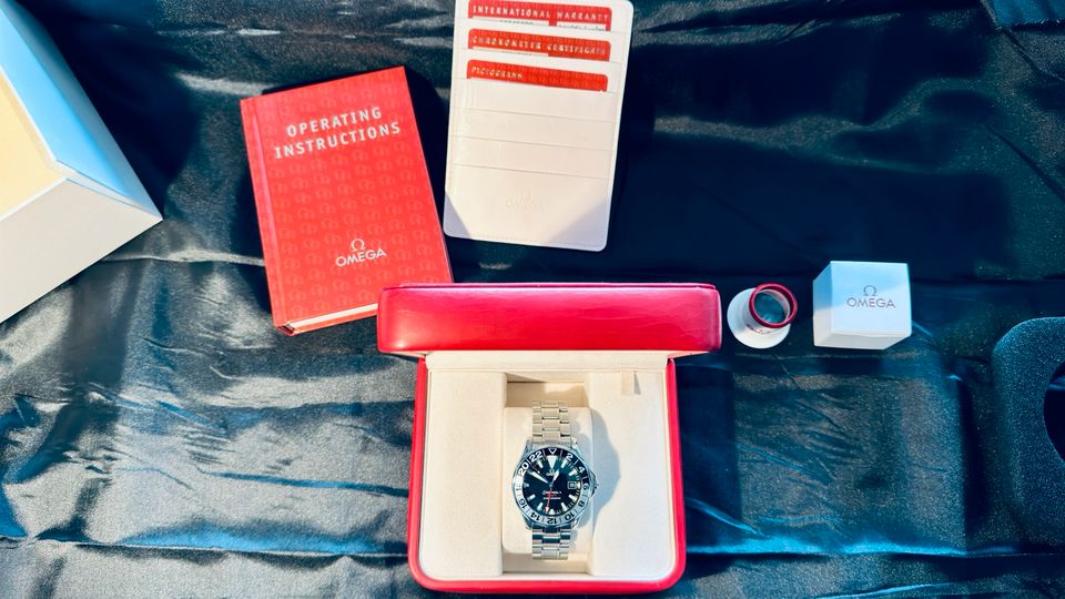 Omega Seamaster GMT für 2050€ revisioniert‼️ in Wetter (Ruhr)