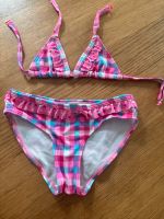 Mädchen Bikini Gr. 110/116 Topolino pink kariert Nordrhein-Westfalen - Schleiden Vorschau