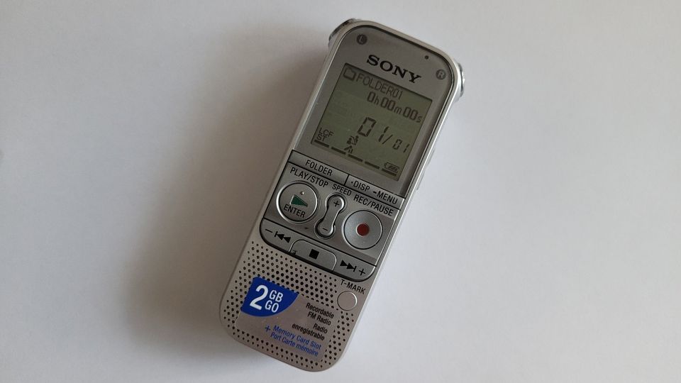 Sony ICD-AX412F Stereo Digital Diktiergerät, Digital Recorder in Köln