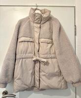 wattierte Teddyfelljacke beige H&M Nordrhein-Westfalen - Greven Vorschau