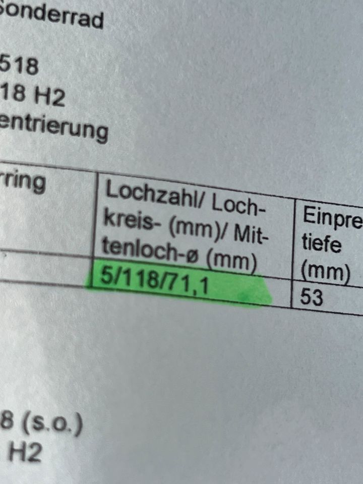 Michelin 225/75 R 16 cp Agilis Camping auf Stahlfelgen Dukato usw in Leichlingen