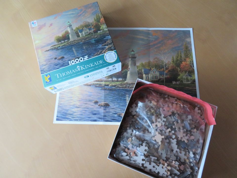 Ceaco Puzzle - Thomas Kinkade - Serenity Cove - 1000 Teile in Berlin