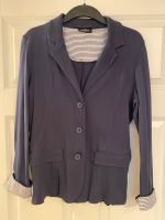 Blazer Jacke Damen Navi blau gestreift 42 Hessen - Dietzenbach Vorschau