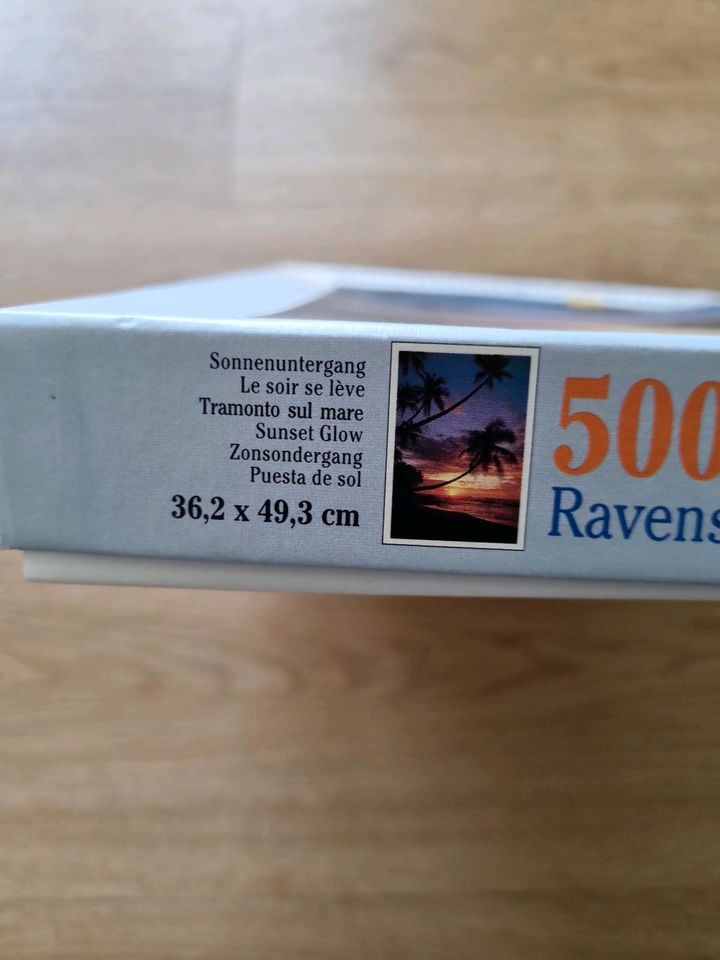 Ravensburger Puzzle Sonnenuntergang 500 Teile in Schorndorf