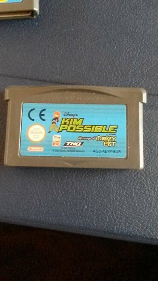 2 Spiele YuGiUh Kim Possibel  für Gameboy in Hettstedt