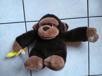 Gorilla Affe mit Banane Happy people braun sehr gut Stofftier Bayern - Bergtheim (Unterfranken) Vorschau