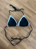 Zara Bikini Oberteil schwarz beige boho vibe XS Damen Blogger neu Bayern - Gröbenzell Vorschau