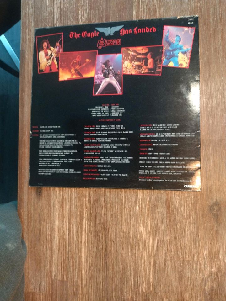 Saxon The Eagle has Landed 1982 Schallplatte Vinyl in Hagen