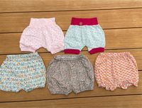 Handmade Musselin Baumwolle kurze Hose Shorts in 74/80/86 Hessen - Reinheim Vorschau