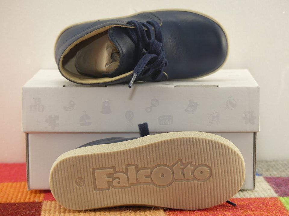 Restposten Falcotto Baby Kinder Schuhe Stiefelette, Neu, Größe 23 in Wuppertal