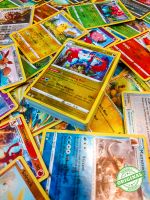 ⭐️55 Glitzerkarten Nur Seltene Holo-Premium Rare & Reverse + Pikachu, Legendäre⬅️ 100% Original Evoli Pokemon-Karten Ab 2 Mew 3 Mewto 4 Glurak Bundle | Sammlung | Pokémon-Karten Kostenloser Versand✅️ Rheinland-Pfalz - Idar-Oberstein Vorschau