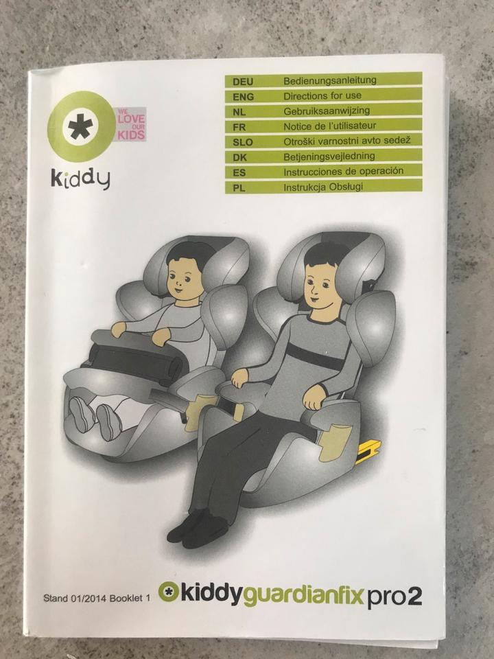 Kindersitz Kindersitz kiddy guardianfix pro 2 isofix 15-36kg in Attenweiler
