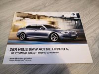 BMW 5er F10 Limousine Prospekt Katalog Active Hybrid Nordrhein-Westfalen - Euskirchen Vorschau