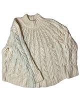 Pullover SEZANE XL 40 42 ecru Zopfmuster München - Maxvorstadt Vorschau