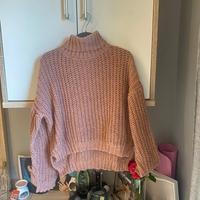 Rosa Rollkragenpulli Bayern - Stulln Vorschau